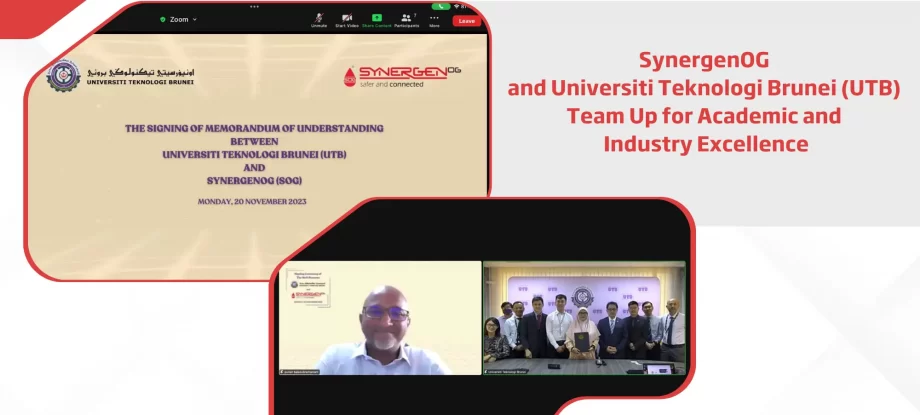 SynergenOG & UTB Unite for Academic & Industry Progress