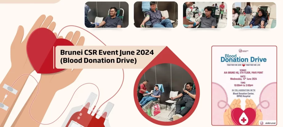 Brunei CSR Event June 2024 (Blood Donation Drive)