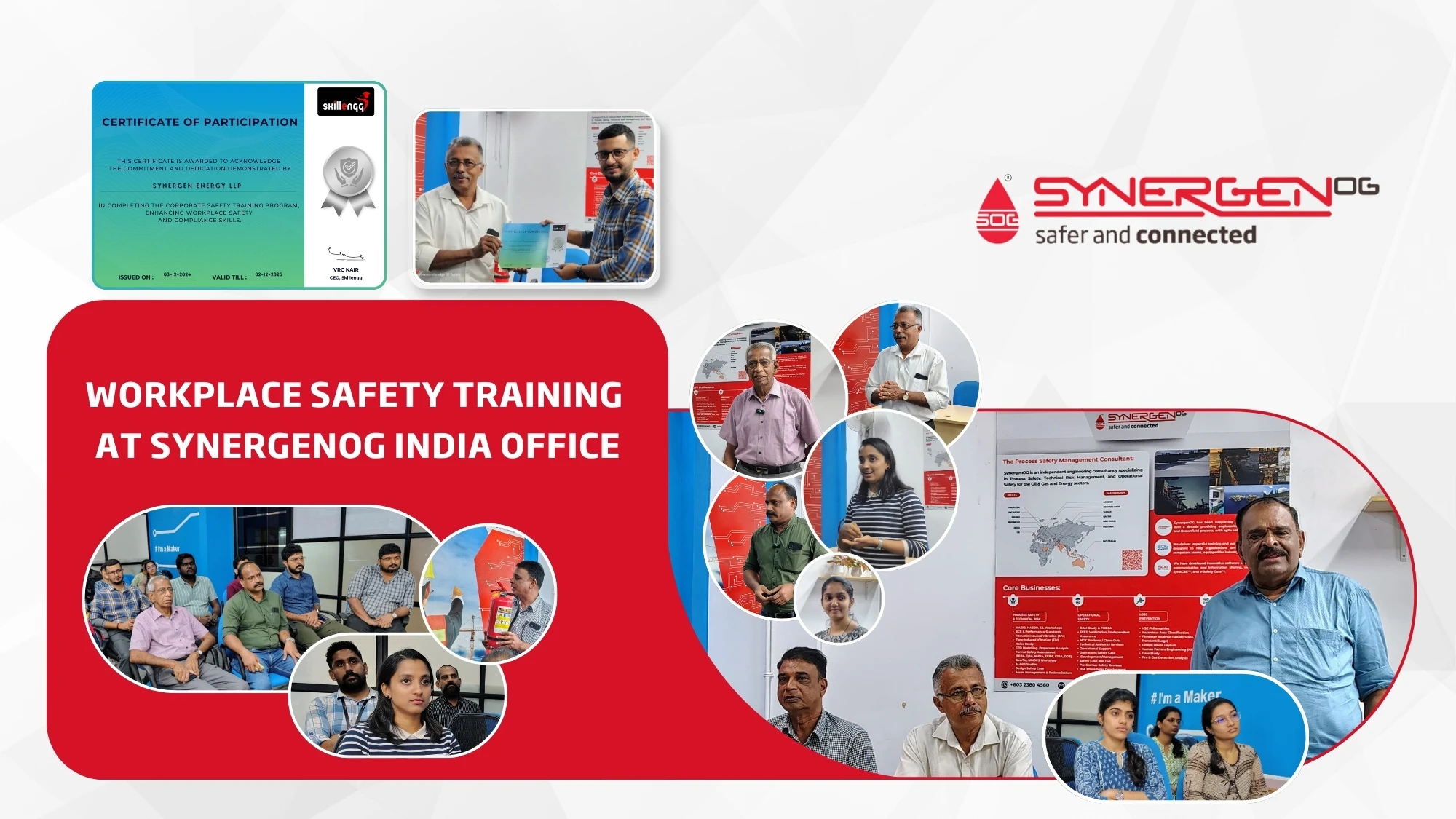 Workplace Safety Training at SynergenOG India