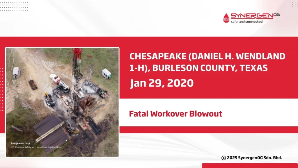 chesapeake workover blowout