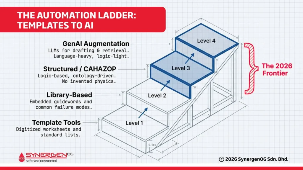 automation ladder in hazard identification