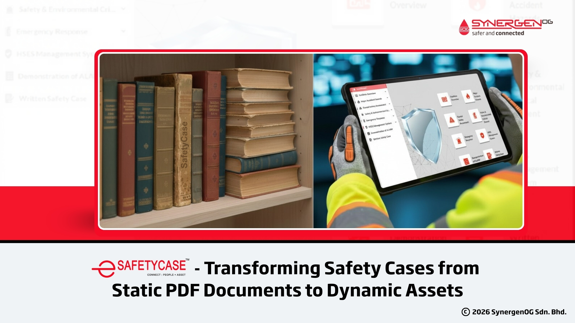 digital safetycase software, esafetycase