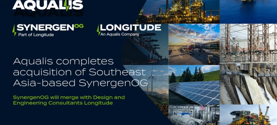 Synergenog- aqualis acquisition completion