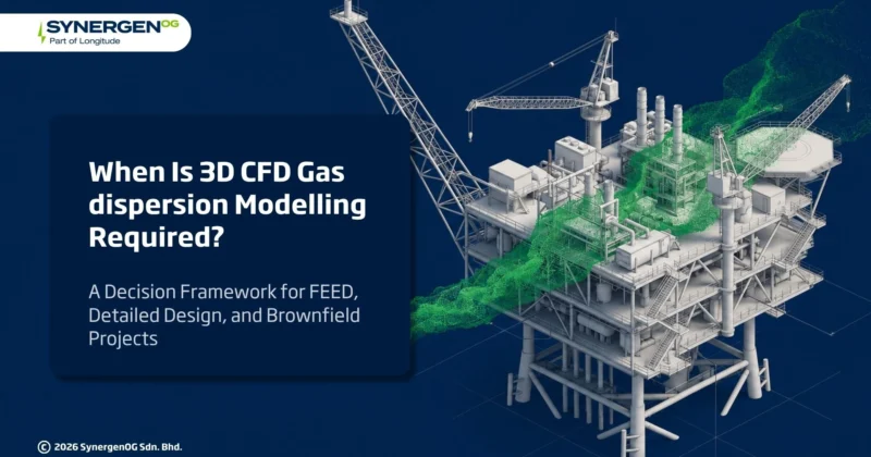 when is 3d cfd gas dispersion modelling required
