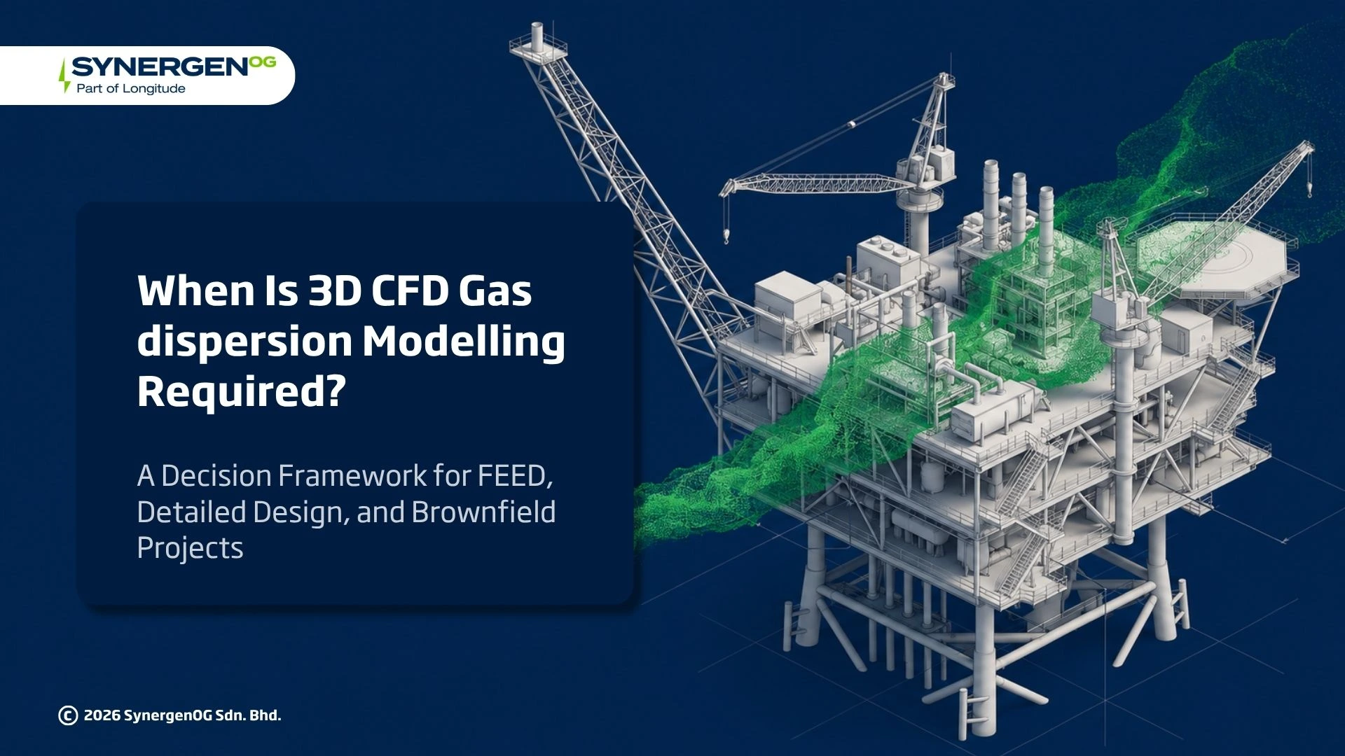 when is 3d cfd gas dispersion modelling required
